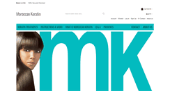 Desktop Screenshot of moroccankeratin.com